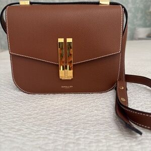 Demellier Vancouver Tan Small Grain NWOT